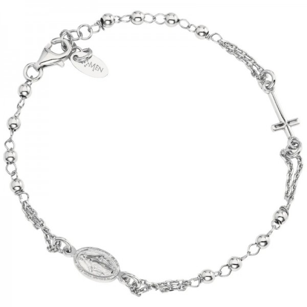 Acquistare Bracciale Rosario Amen in argento BROB3