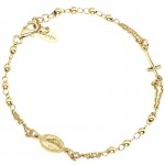 Image of the Amen Silver Rosary Bracelet BROG3