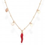 Buy Amen Ladies Necklace Cornetti CLCSHRR