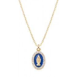 Collier Médaille Miraculeuse Amen femme CLMISMGBL