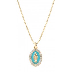 Collier Médaille Miraculeuse Amen femme CLMISMGPE