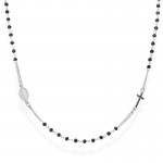 Acquistare Collana Rosario Amen in argento con cristalli CRO25BNZ3