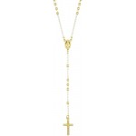 Image of the Amen Silver Rosary Necklace CRO30G