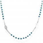 Immagine della Collana Amen Rosari in argento con cristalli CROBBL3