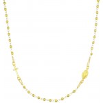 Image of the Amen Silver Rosary Necklace CROG3