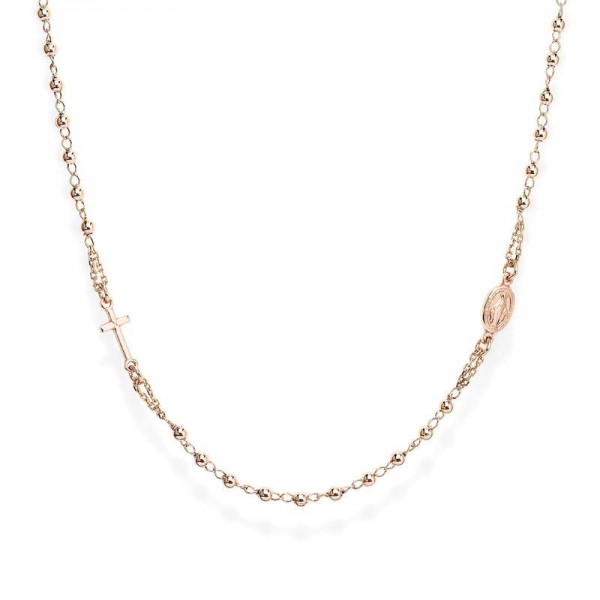 Buy Amen Silver Rosary Necklace CROR3