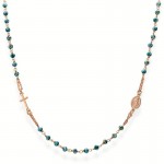 Immagine della Collana Amen Rosari in argento con cristalli CRORP3