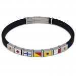 Immagine del Bracciale Boccadamo Man uomo ABR711 Bandiere