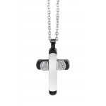 Buy Boccadamo Men's Necklace Man AGR163N Cross