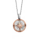 Buy Boccadamo Mens Necklace Man AGR212R Wind Rose