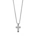 Image of the Boccadamo Man mens Necklace AGR233 Cross