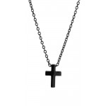 Image of the Boccadamo Man mens Necklace AGR250N Cross