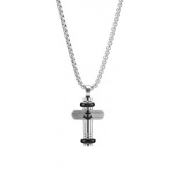 Image of the Boccadamo Man mens Necklace AGR253 Cross