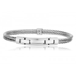 Breil Мужские Браслет Cable TJ1827