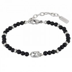 Men's Breil Bracelet Black Onyx TJ2406