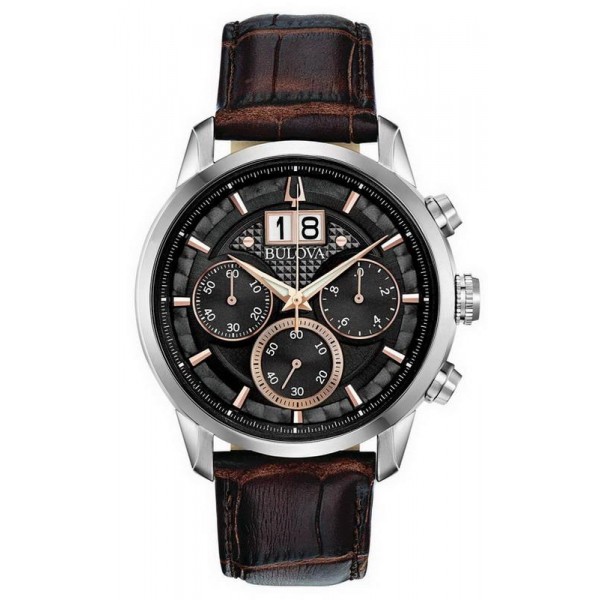 Kaufen Sie Bulova Herrenuhr Sutton Classic 96B311 Quarz Chronograph