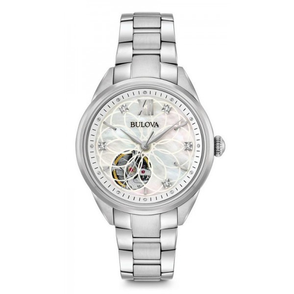 Bulova Damenuhr Classic 96P181 Diamanten Perlmutt kaufen