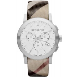 Comprar Reloj Burberry Hombre The City Nova Check BU9357 Cronógrafo