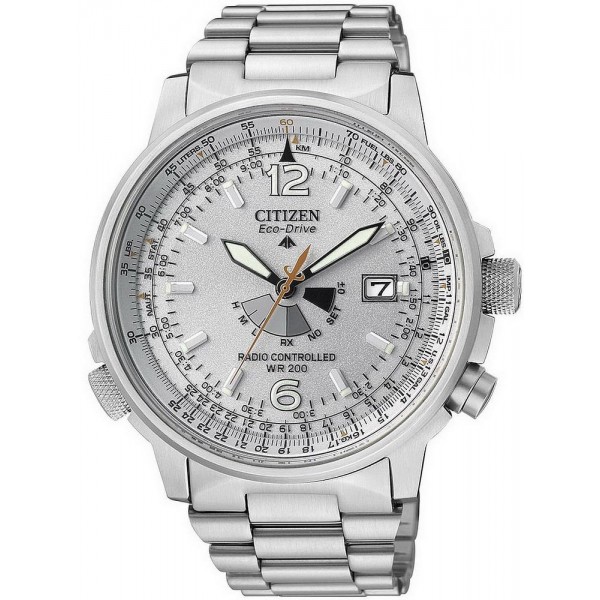 Comprar Reloj Hombre Citizen Pilot Radiocontrolado Eco-Drive AS2020-53H