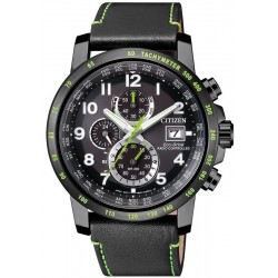 Citizen Herrenuhr Funkuhr H800 Sport Chrono Eco-Drive AT8128-07E