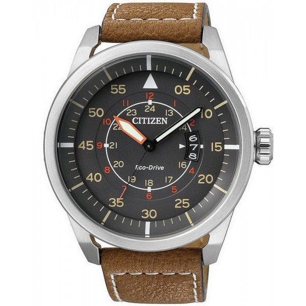 Citizen Herrenuhr Aviator Eco Drive AW1360 12H Crivelli Shopping