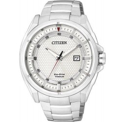 Citizen Herrenuhr Super Titanium Eco-Drive AW1400-52A