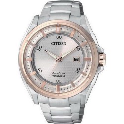 Citizen Herrenuhr Super Titanium Eco-Drive AW1404-51A