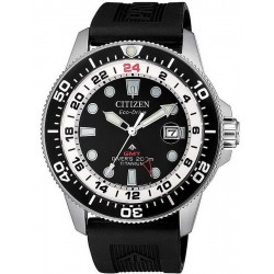 Reloj Hombre Citizen Promaster Diver's Eco-Drive Super Titanio GMT BJ7110-11E