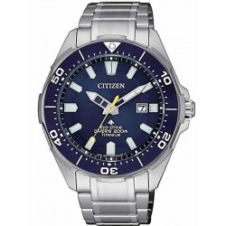 Reloj Hombre Citizen Promaster Diver's Eco Drive 200M Super Titanio BN0201-88L