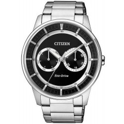 Citizen Мужские Часы Style Eco-Drive BU4000-50E Многофункциональный