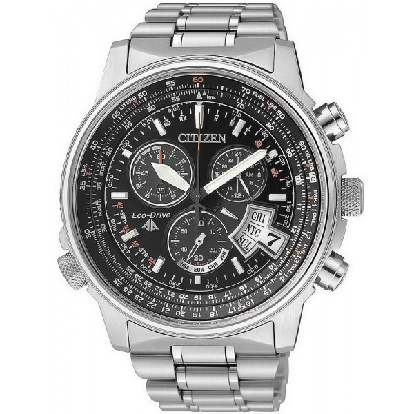 Comprar Reloj Hombre Citizen Radiocontrolado The Pilot Titanio BY0081-54E