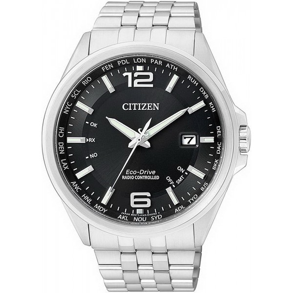 Citizen Мужские Часы Радиоуправляемые Evolution 5 Eco-Drive CB0010-88E Купить Citizen Мужские Часы Радиоуправляемые Evolution 5 Eco-Drive CB0010-88E