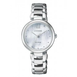 Citizen Damenuhr Elegant Eco-Drive EM0530-81D Perlmutt