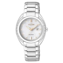 Citizen Damenuhr Elegant Eco-Drive EW2250-59A Diamanten