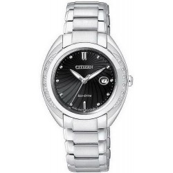 Citizen Damenuhr Elegant Eco-Drive EW2250-59E Diamanten