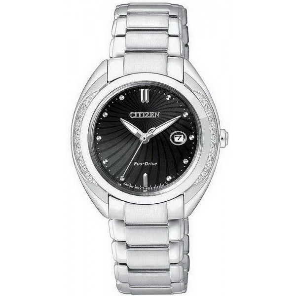 Kaufen Sie Citizen Damenuhr Elegant Eco-Drive EW2250-59E Diamanten