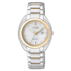 Citizen Damenuhr Elegant Eco-Drive EW2254-58A Diamanten