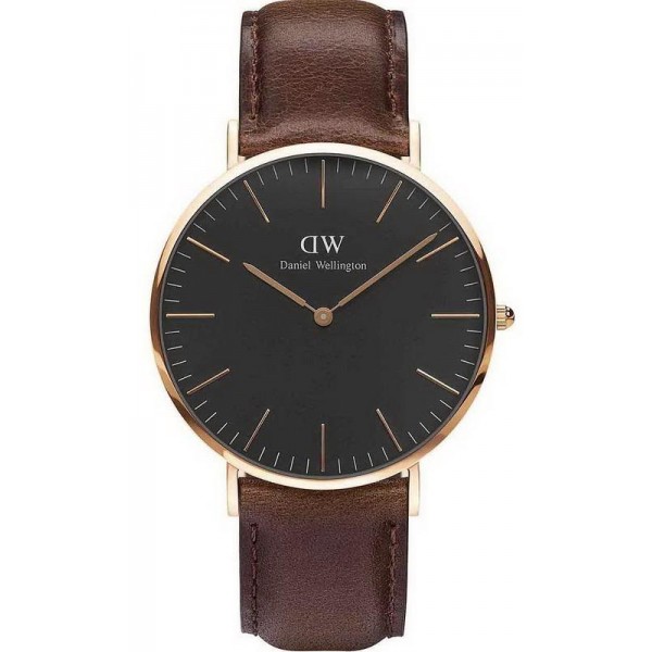 Buy Men's Daniel Wellington Watch Classic Black Bristol 40MM DW00100125