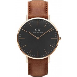 Men's Daniel Wellington Watch Classic Black Durham 40MM DW00100126