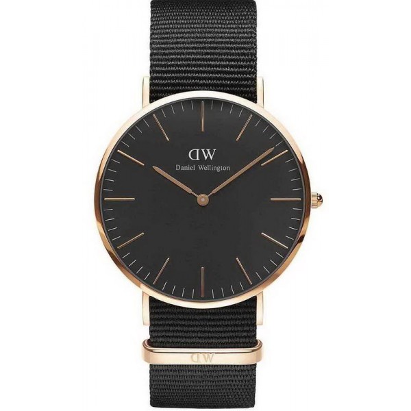 Buy Men's Daniel Wellington Watch Classic Black Cornwall 40MM DW00100148