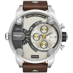 Buy Men's Diesel Watch Little Daddy DZ7335 Dual Time Chronograph