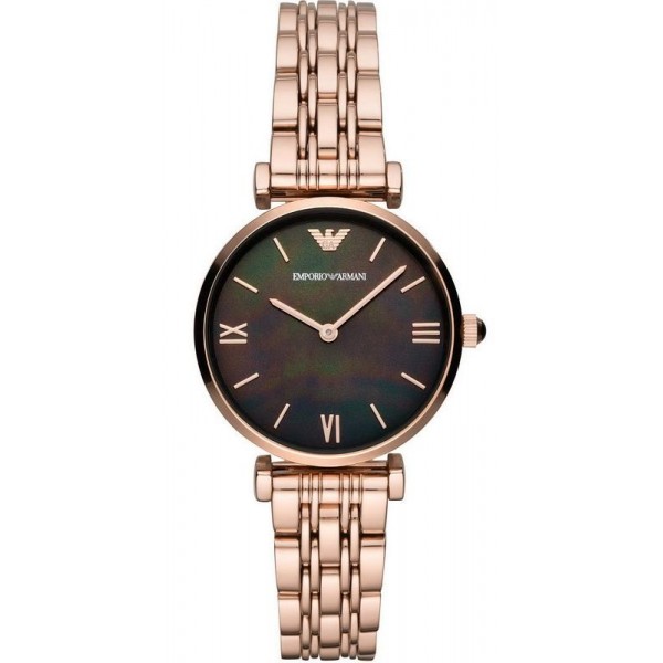 Acheter Montre Femme Emporio Armani Gianni T-Bar AR11145 Nacre