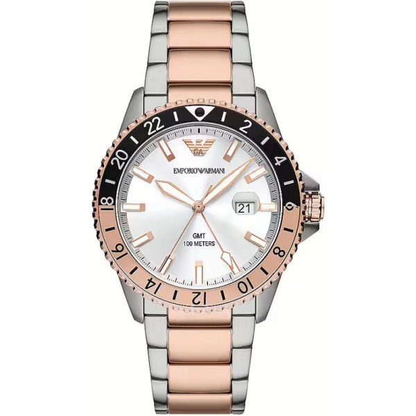Изображение Emporio Armani Мужские Стальные Часы AR11591 GMT