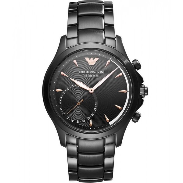 Buy Men's Emporio Armani Connected Watch Alberto ART3012 Hybrid Smartwatch