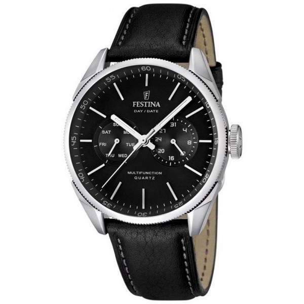 Buy Men's Festina Watch Elegance F16629/8 Multifunction Quartz