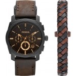 Buy Fossil Men's Watch Machine FS5251SET Quartz Chronograph