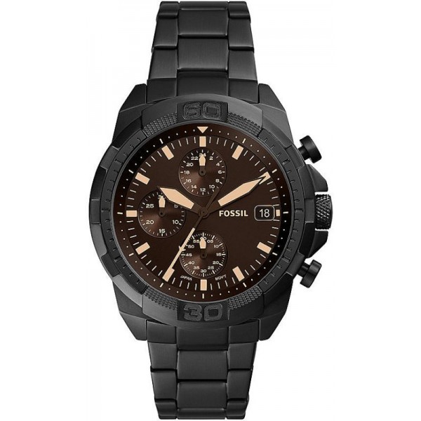 Buy Fossil Mens Watch Bronson FS5851 Quartz Chronograph