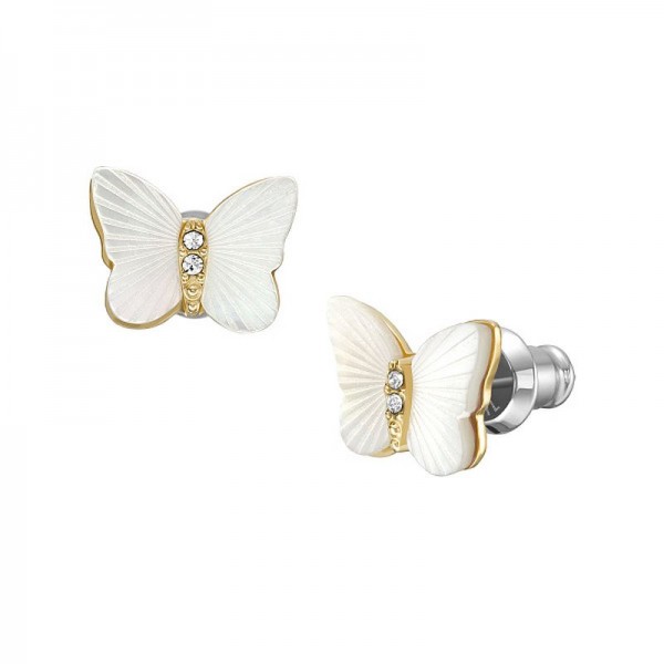 Imagen de Pendientes Fossil Jewelry mujer JF04422710 Mariposa