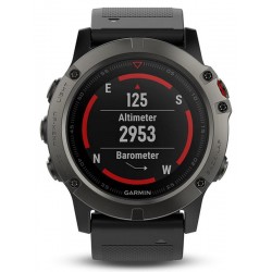 Buy Garmin Men's Watch Fēnix 5X Sapphire 010-01733-01 GPS Multisport Smartwatch