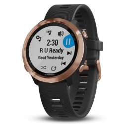 Garmin Unisexuhr Forerunner 645 Music 010-01863-33 Running GPS Smartwatch